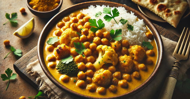 Recipe Image (Chickpea and Cauliflower Curry)